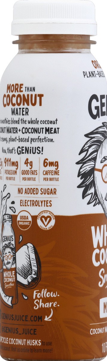 slide 14 of 14, Genius Mocha Whole Coconut Smoothie - 10 oz, 10 oz