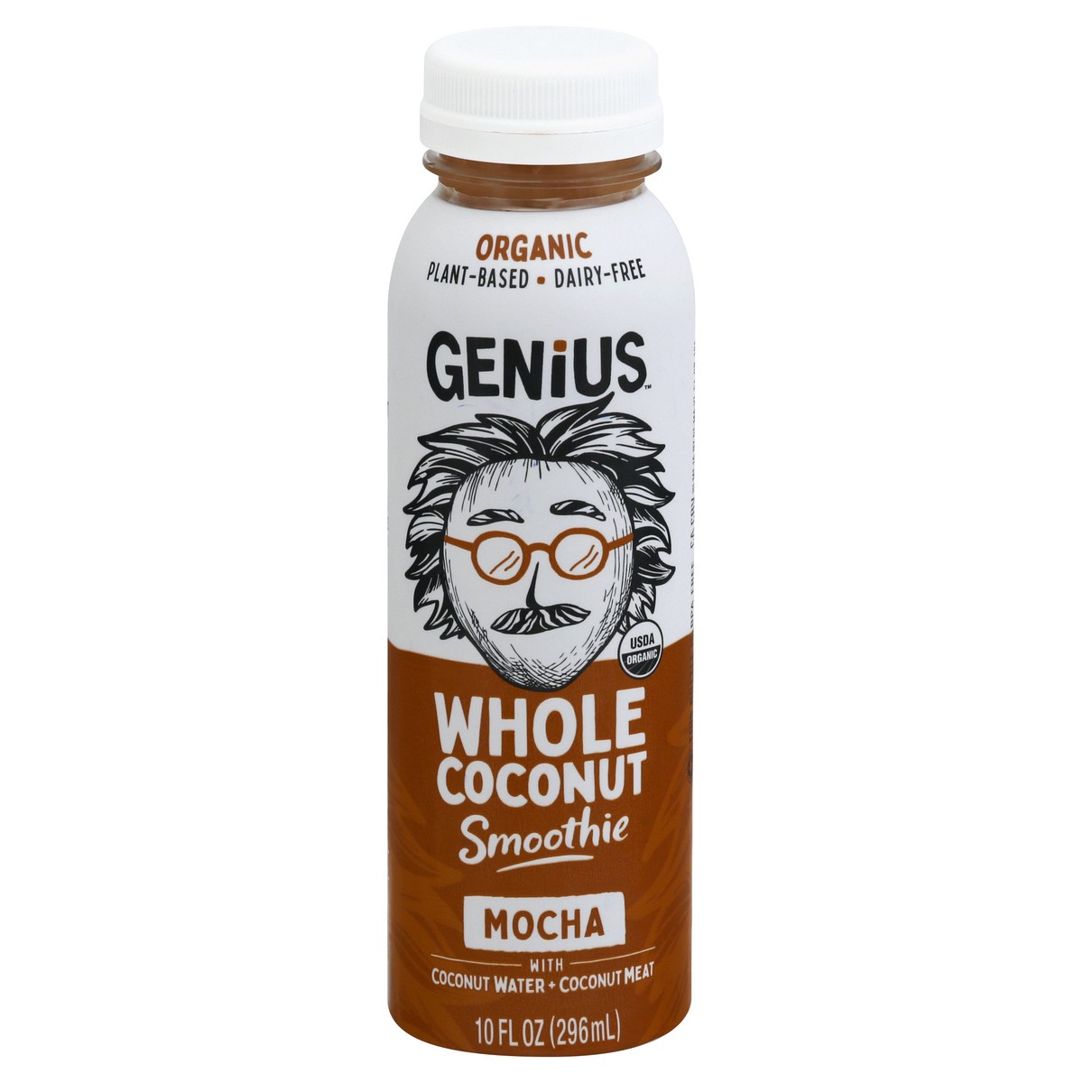 slide 2 of 14, Genius Mocha Whole Coconut Smoothie - 10 oz, 10 oz