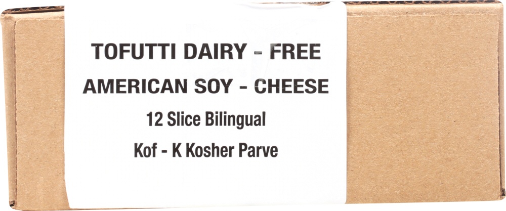 slide 1 of 1, Tofutti American Flavored Non-Dairy Slices, 8 oz