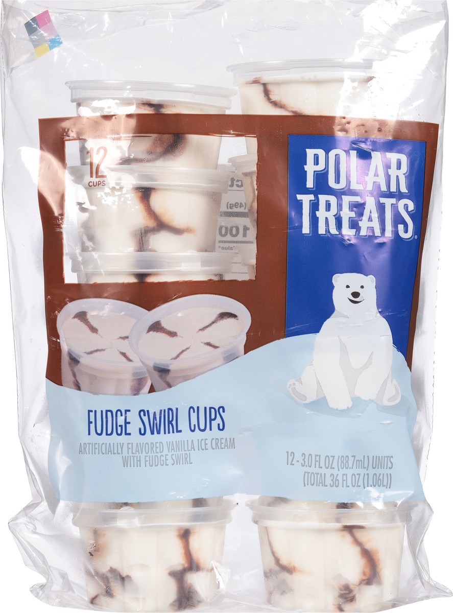 slide 4 of 9, Polar Treats Chocolate Swirl Ice Cream Cups 12-3 Fl. Oz, 36 fl oz