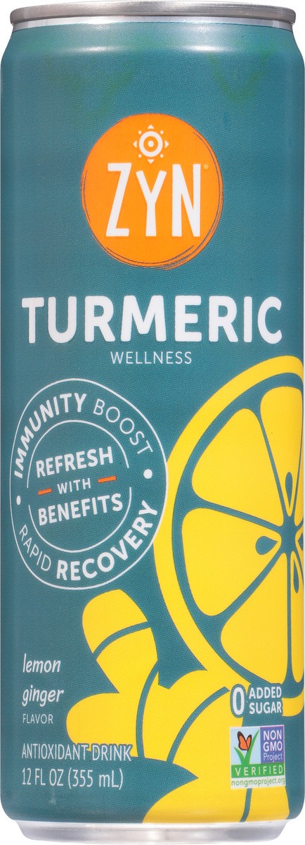 slide 9 of 11, Zyn Turmeric Wellness Lemon Ginger - 16 oz, 16 oz