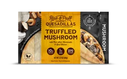 Rise & Puff Truffled Mushroom & Cheese Quesadilla