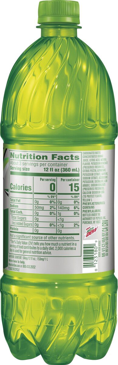 slide 7 of 7, Mountain Dew Soda, 2.11 lb