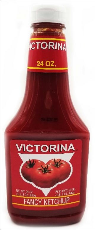 slide 1 of 1, La Cena Lac Victrn Tomato Ketchp, 24 oz