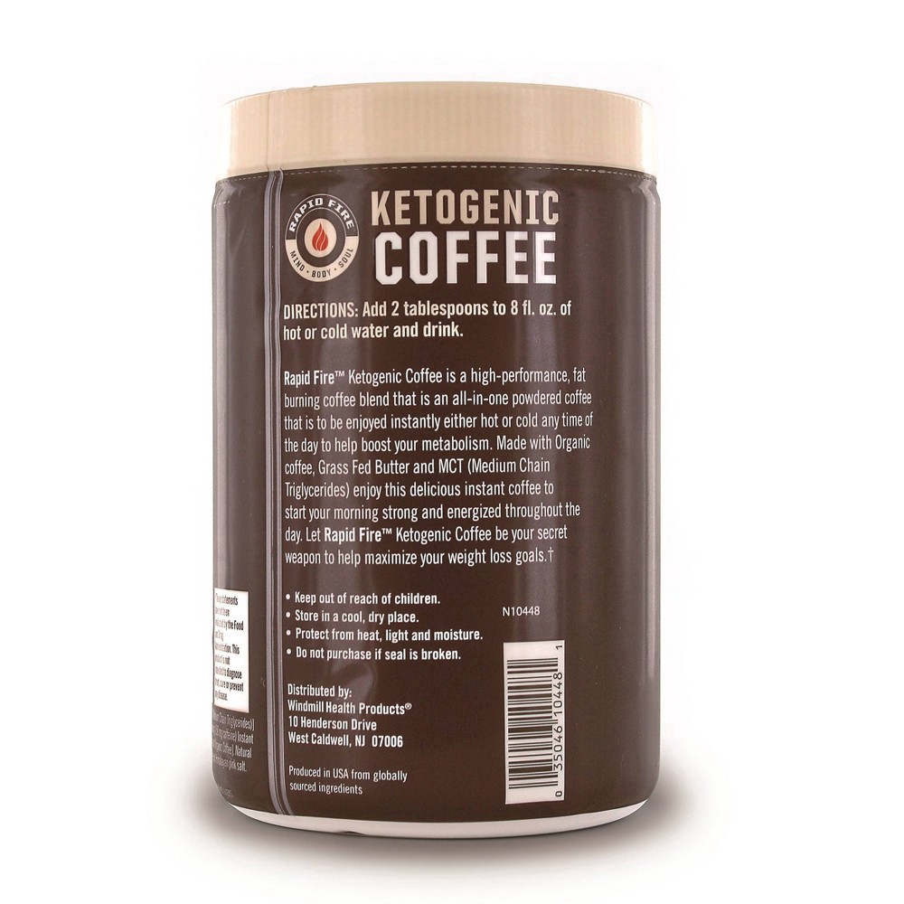 slide 6 of 7, Rapid Fire Coffee Ketogenic Original Blend Light Roast Coffee- 7.93 oz, 7.93 oz
