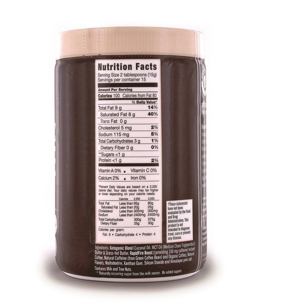 slide 4 of 7, Rapid Fire Coffee Ketogenic Original Blend Light Roast Coffee- 7.93 oz, 7.93 oz