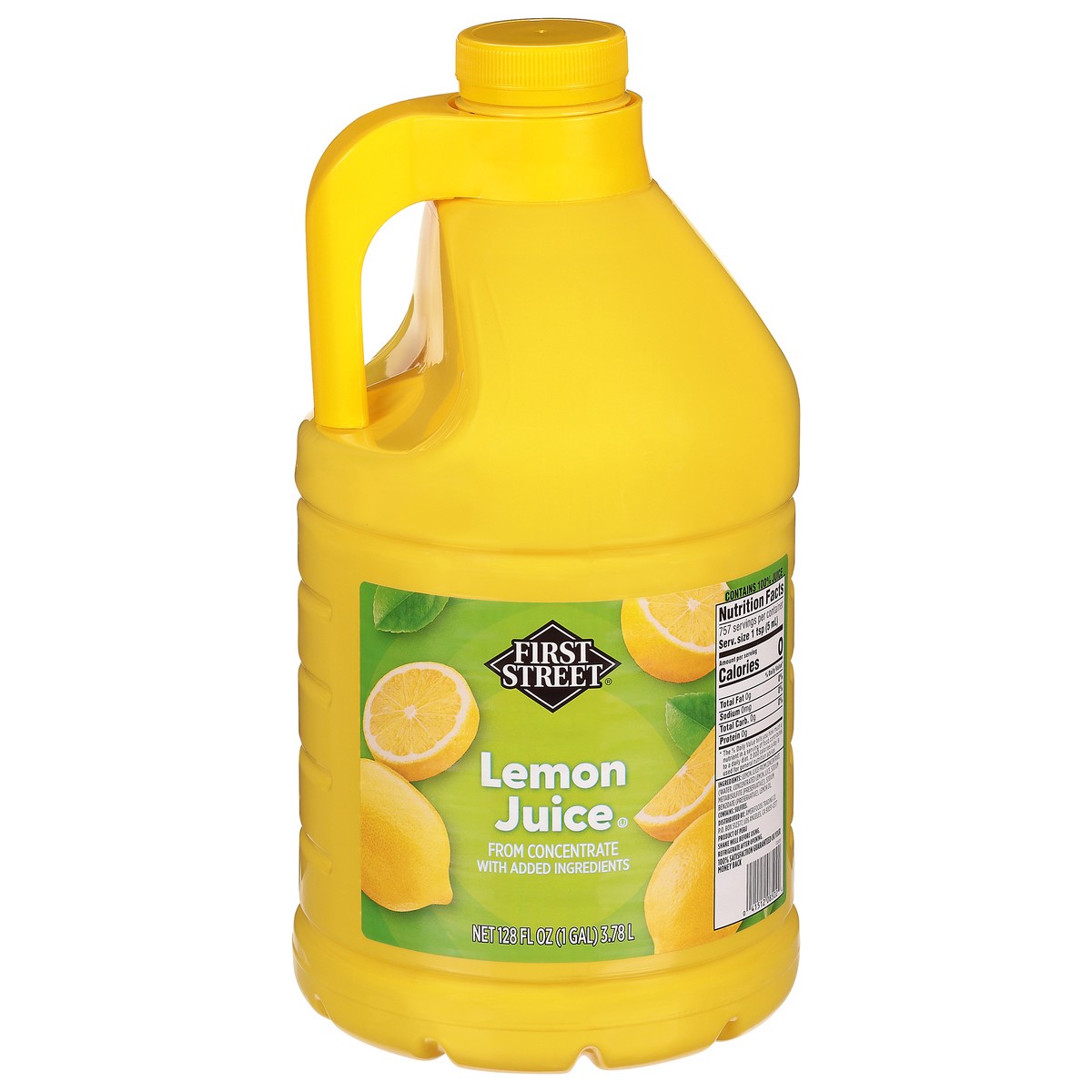First Street 100% Lemon Juice- 1 gal | Shipt