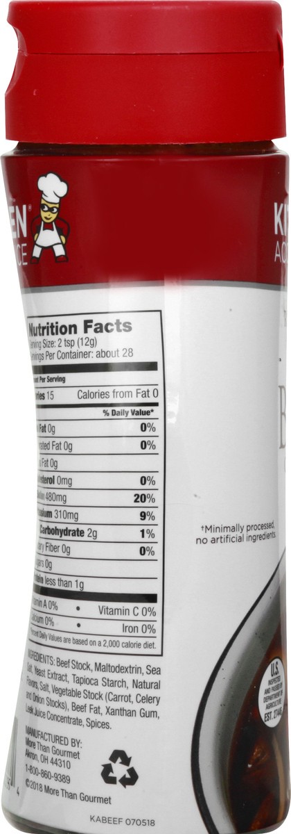 slide 3 of 12, Kitchen Accomplice Reduced Sodium Beef Broth Concentrate 12 oz, 12 oz