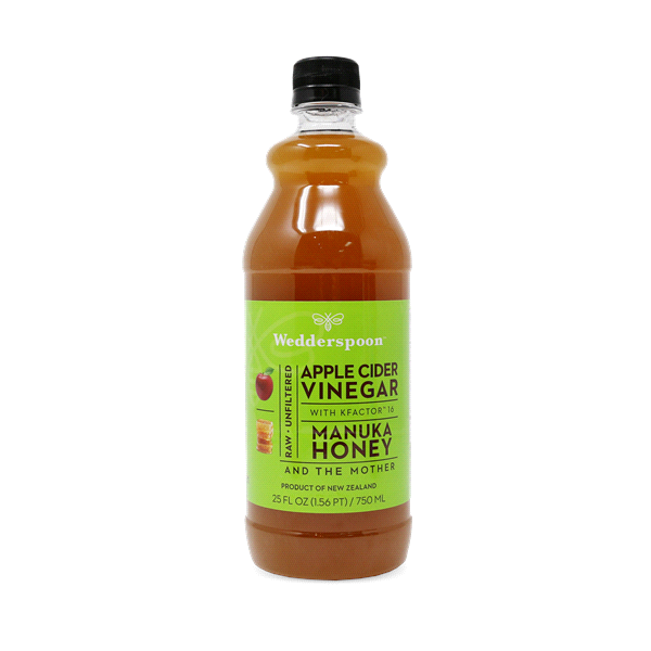 slide 1 of 2, Wedderspoon Apple Cider Vinegar With Manuka Honey, 25 oz