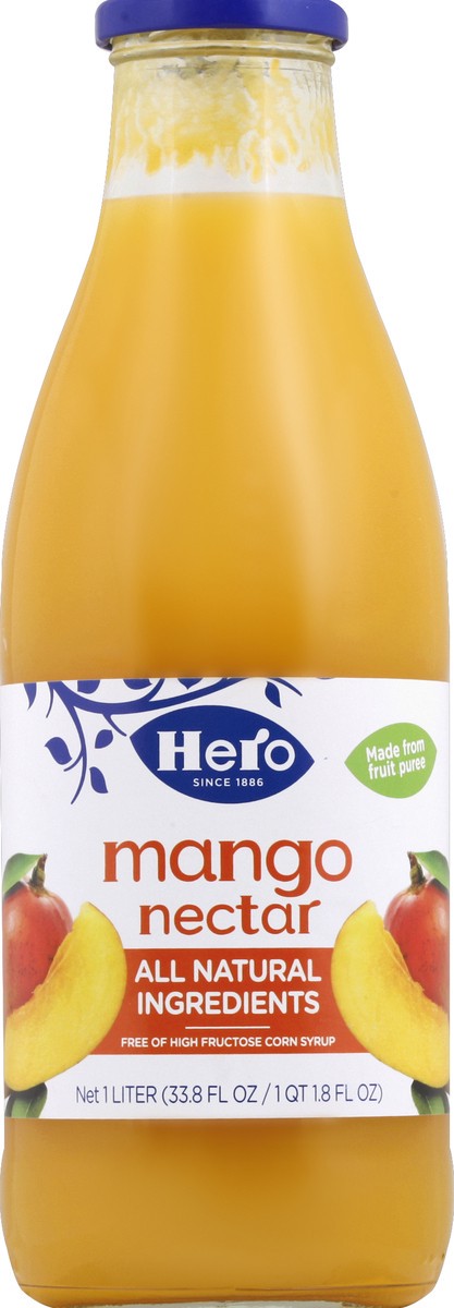 slide 2 of 4, Hero Mango Nectar - 1 liter, 1 l