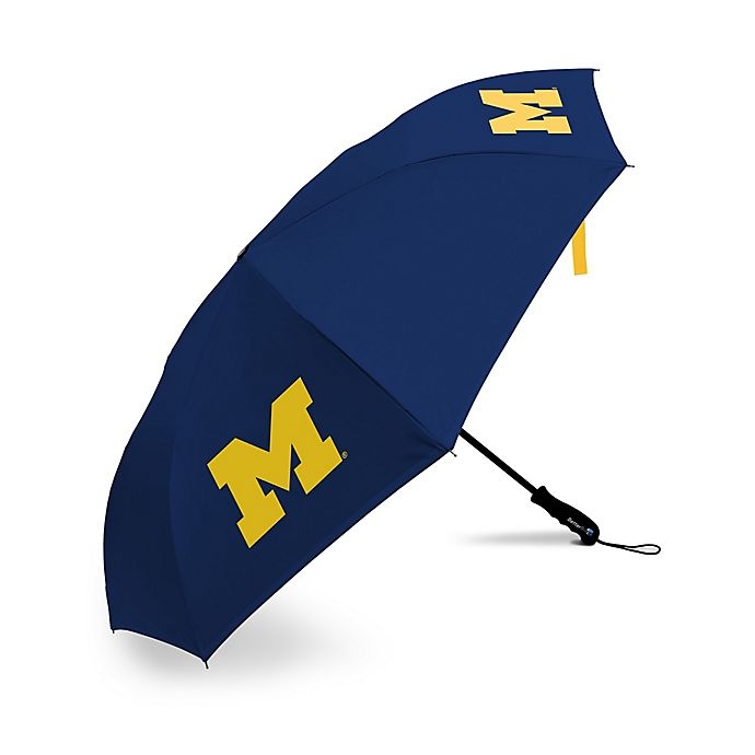 slide 1 of 1, As Seen on TV University of Michigan BetterBrella Umbrella, 1 ct