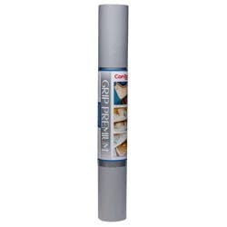 Con-Tact Alloy Gray Adhesive Grip Shelf & Drawer Liner, 18 in x 4 ft
