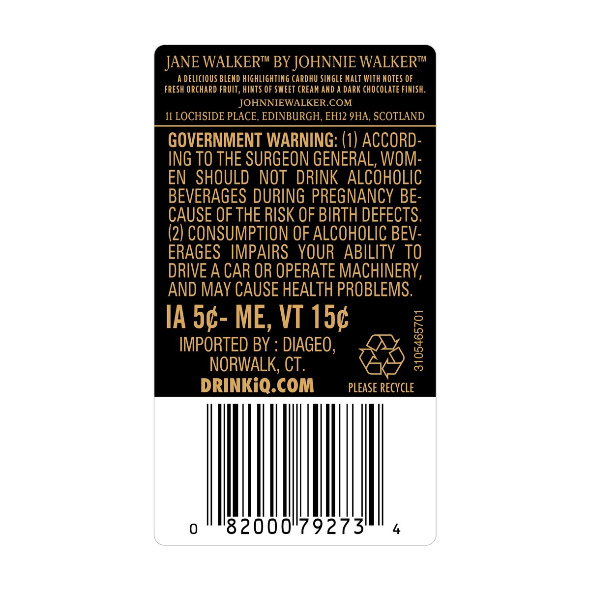 slide 5 of 5, Johnnie Walker Blended Malt Scotch Whisky, 750 ml