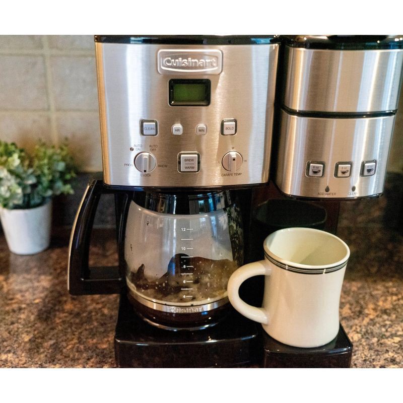 slide 9 of 15, Cuisinart Coffee Maker and Single-Serve Brewer, 12 cups