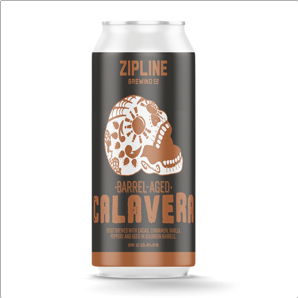slide 1 of 1, Zipline Brewing Zipline Calavera Cans 4pk, 4 ct; 16 oz