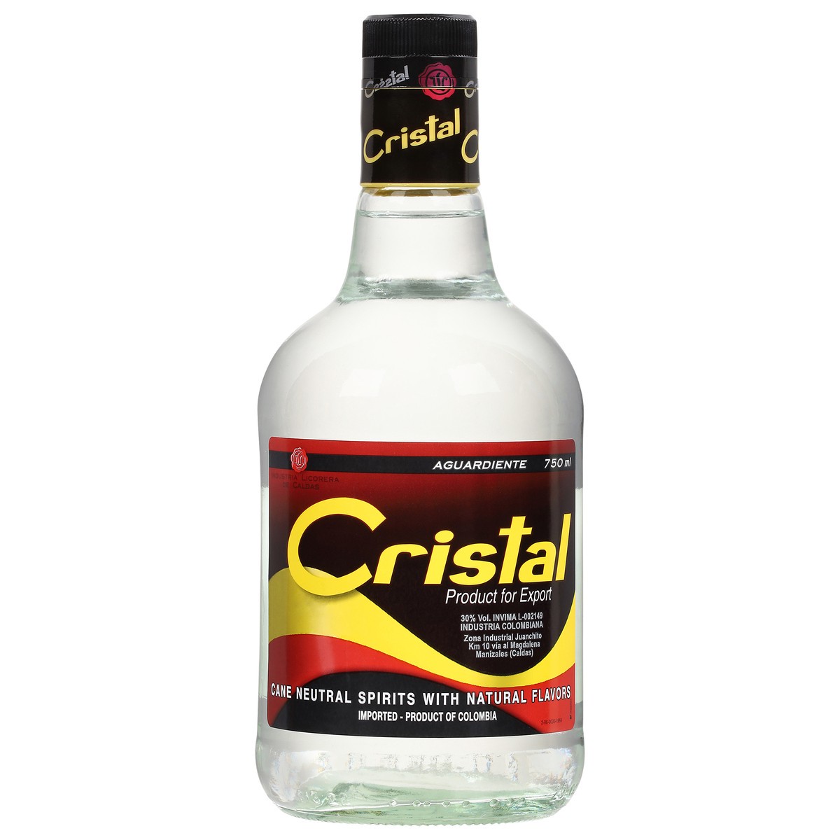 slide 2 of 4, NON BRAND Aguardiente Cristal 60 25.36 Oz Glass Bottle, 750 ml