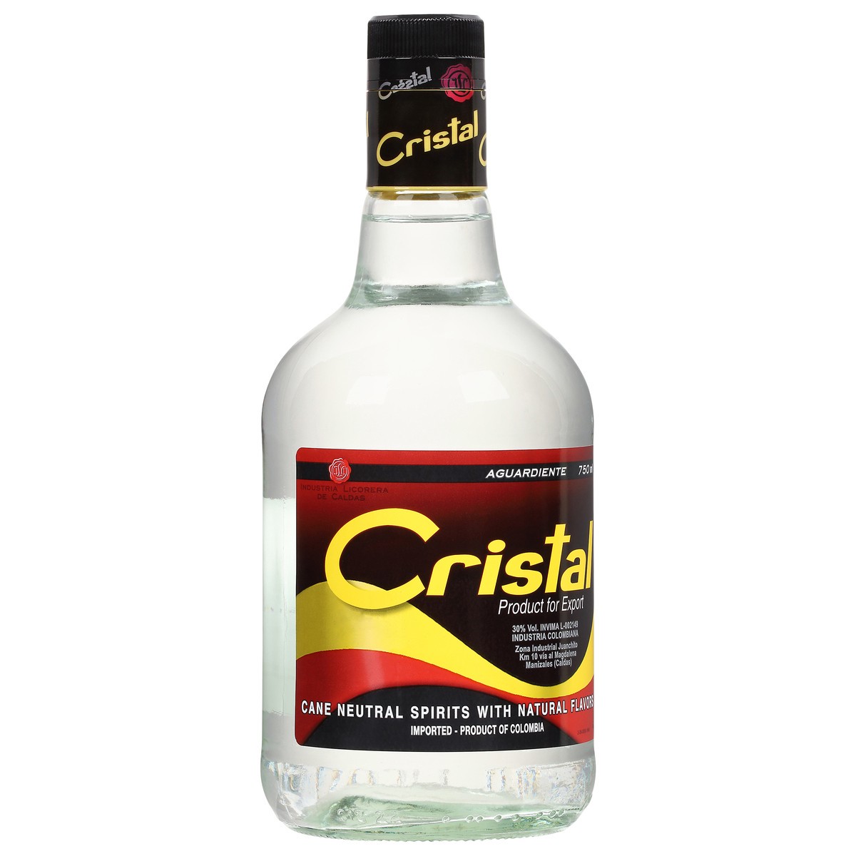 slide 4 of 4, NON BRAND Aguardiente Cristal 60 25.36 Oz Glass Bottle, 750 ml
