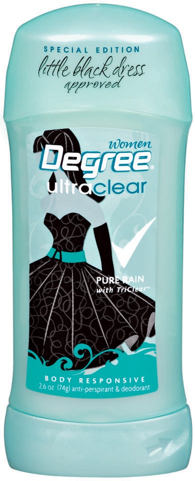 slide 1 of 1, Degree Pure Rain With TriClear Invisible Solid Antiperspirant & Deodorant, 2.6 oz