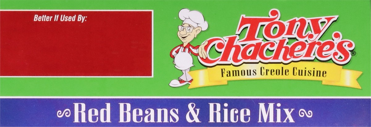 slide 6 of 14, Tony Chachere's Creole Red Beans & Rice Dinner Mix 7 oz, 7 oz
