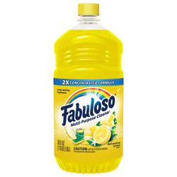 Fabuloso Multi-Purpose Cleaner, 2X Concentrated Formula, Lemon Scent, 56 Oz.