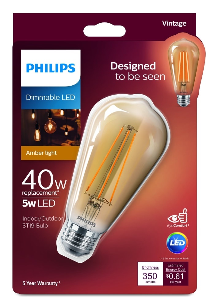 slide 1 of 1, Philips Light Bulbs 1 ea, 1 ea