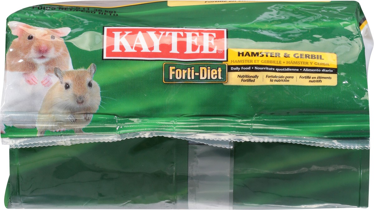 slide 5 of 15, Kaytee Forti-Diet Hamster & Gerbil Food 3 lb, 1 ct