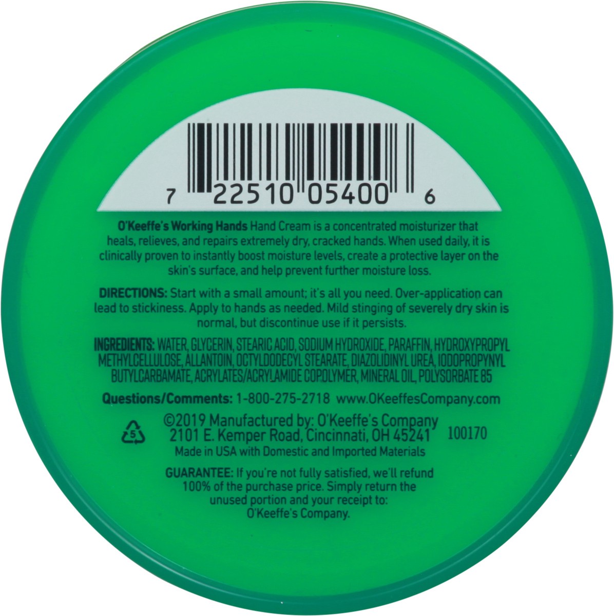 slide 3 of 9, O'Keeffe's Working Hands Value Size Hand Cream Value Size 5.4 oz, 5.4 oz