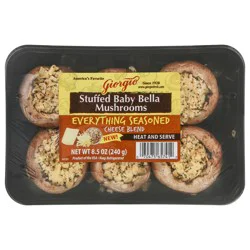 Giorgio Stuffed Everything Seasoned Baby Bella Mushrooms 8.5 oz