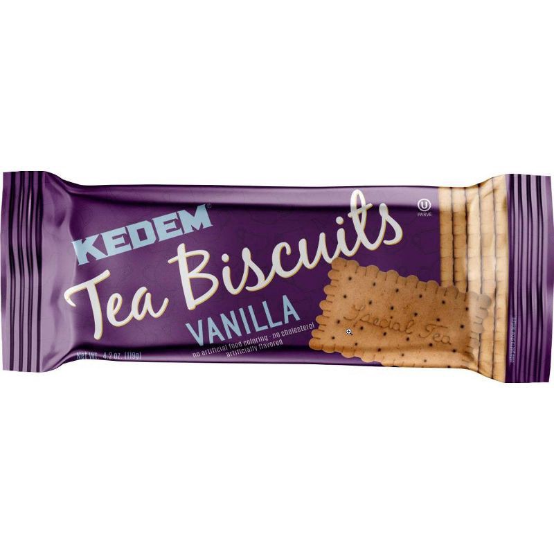 slide 1 of 9, Kedem Vanilla Tea Biscuits 4.2 oz, 4.2 oz