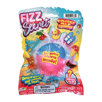 slide 1 of 1, Ja-Ru Fizz Secret Fizzing Ball Charm Surprise Toy, 1 ct