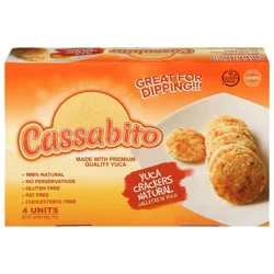 Cassabito Gluten Free Yuca Crackers - 4 Units