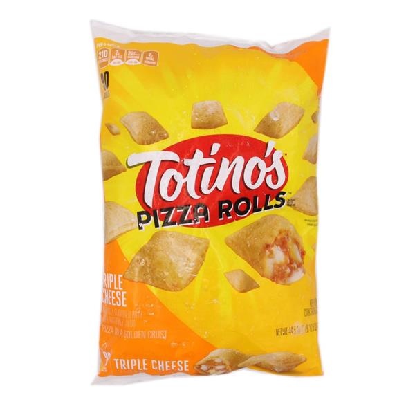 slide 1 of 1, Totino's Pizza Rolls, Triple Cheese, 44.5 oz