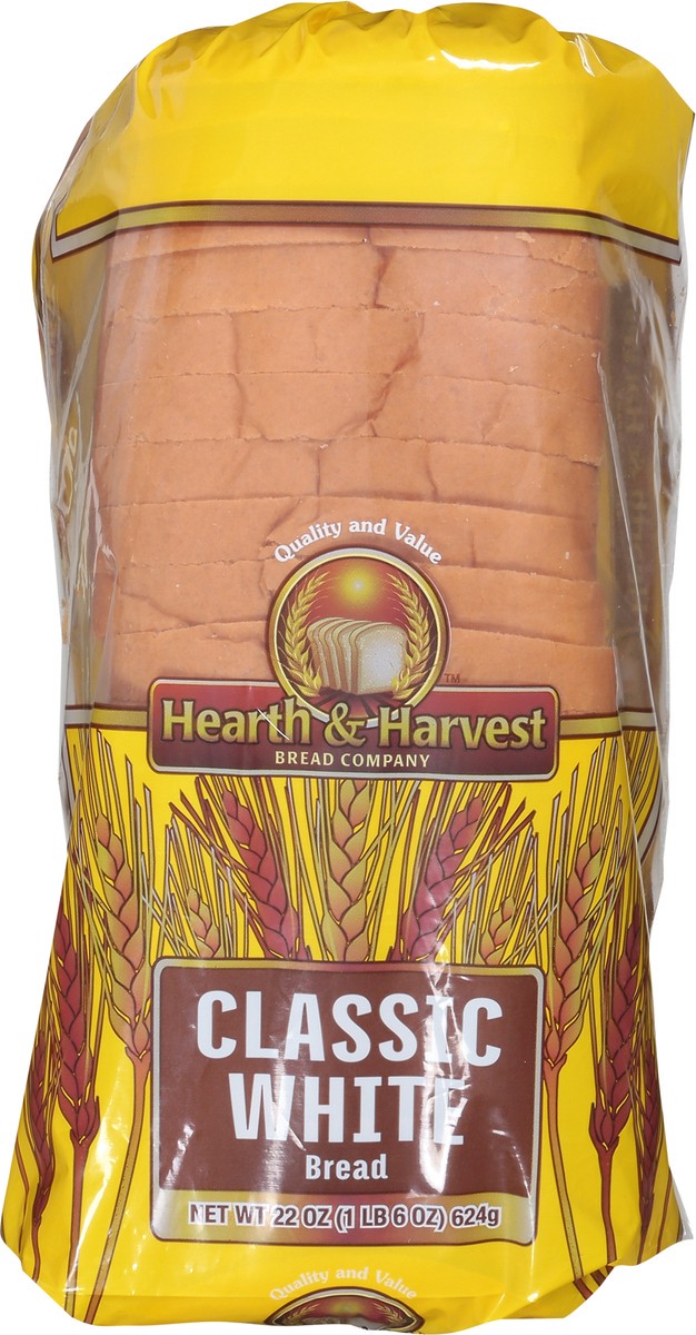 slide 9 of 9, Hearth & Harvest Bread Company Classic White Bread 22 oz, 22 oz