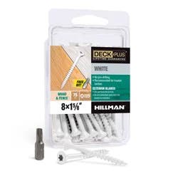 Deck Plus #8 x 1-5/8-in Wood To Wood Deck Screws (75 per box)