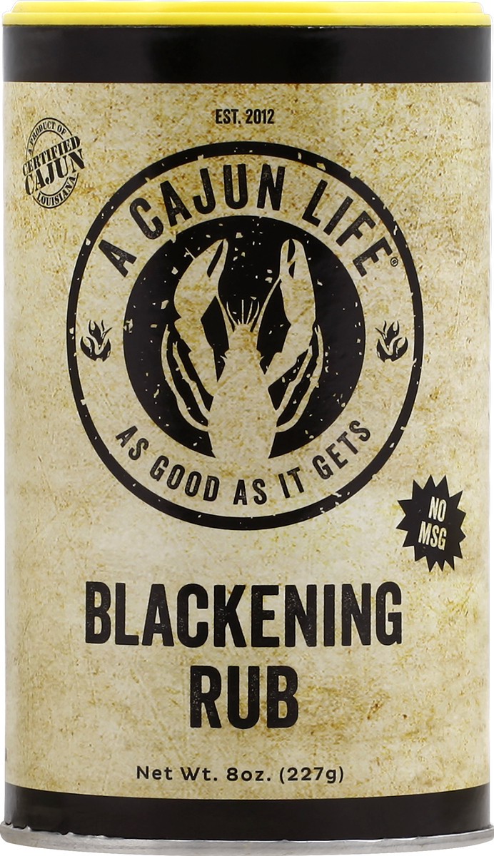 slide 1 of 8, A Cajun Life Blackening Rub, 8 oz