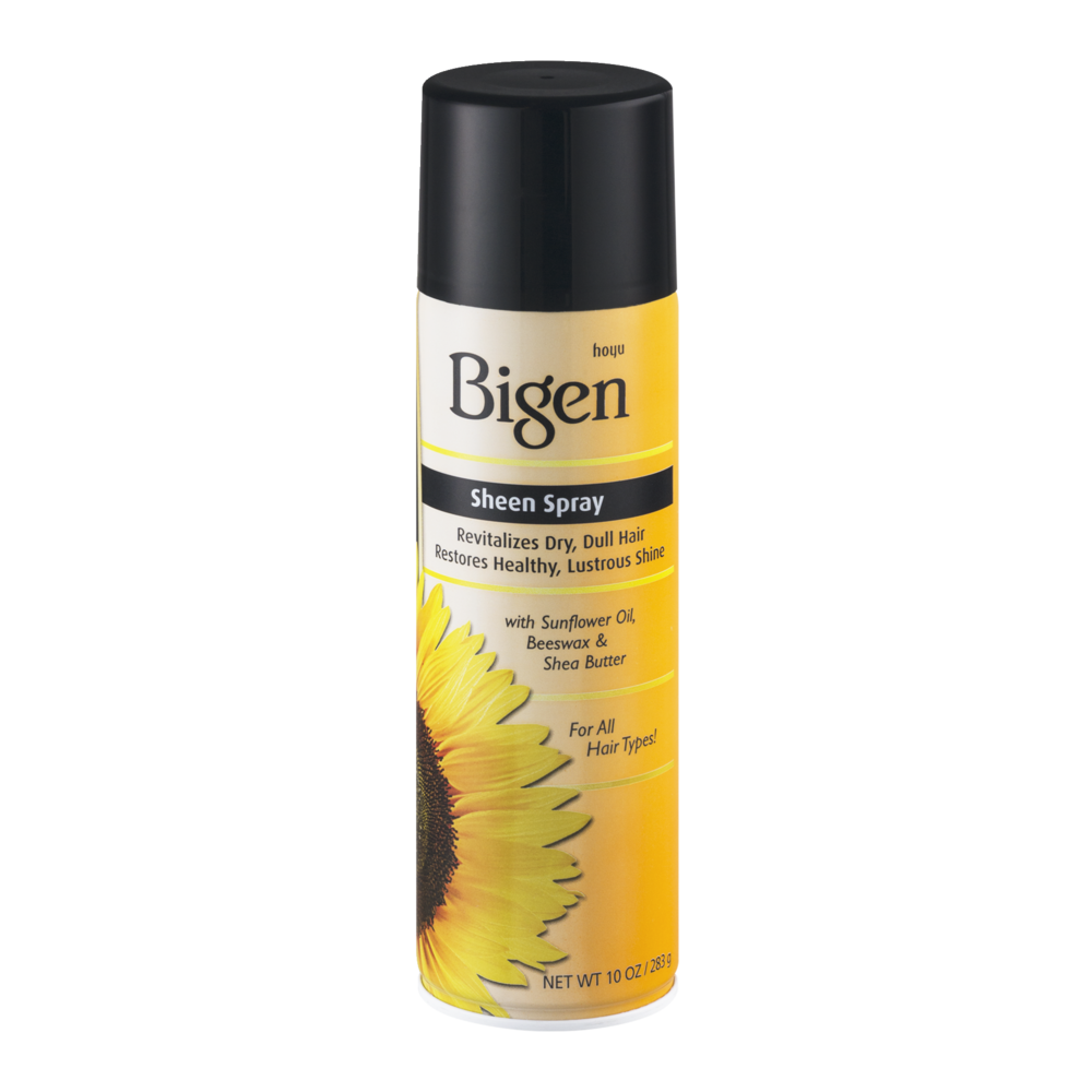 slide 1 of 1, Bigen Oil Sheen Spray, 10 oz