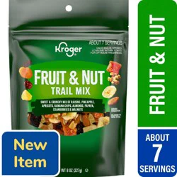 Kroger Fruit & Nut Trail Mix, 8 oz