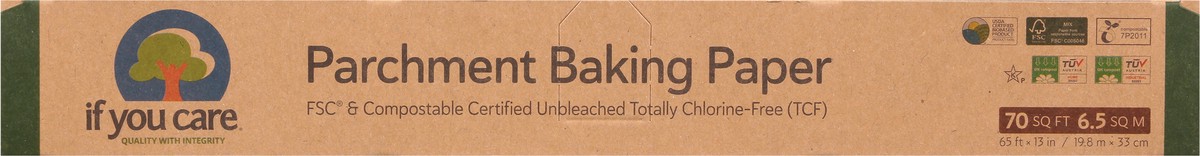 slide 3 of 12, If You Care 70 Square Feet Parchment Baking Paper 1 ea, 1 ct