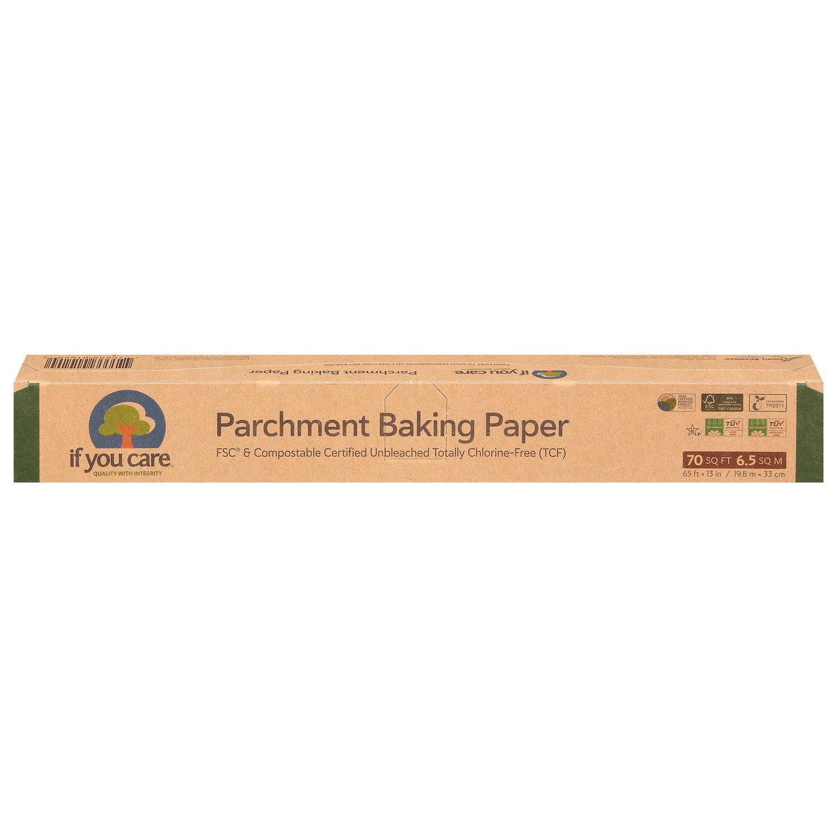 slide 1 of 12, If You Care 70 Square Feet Parchment Baking Paper 1 ea, 1 ct