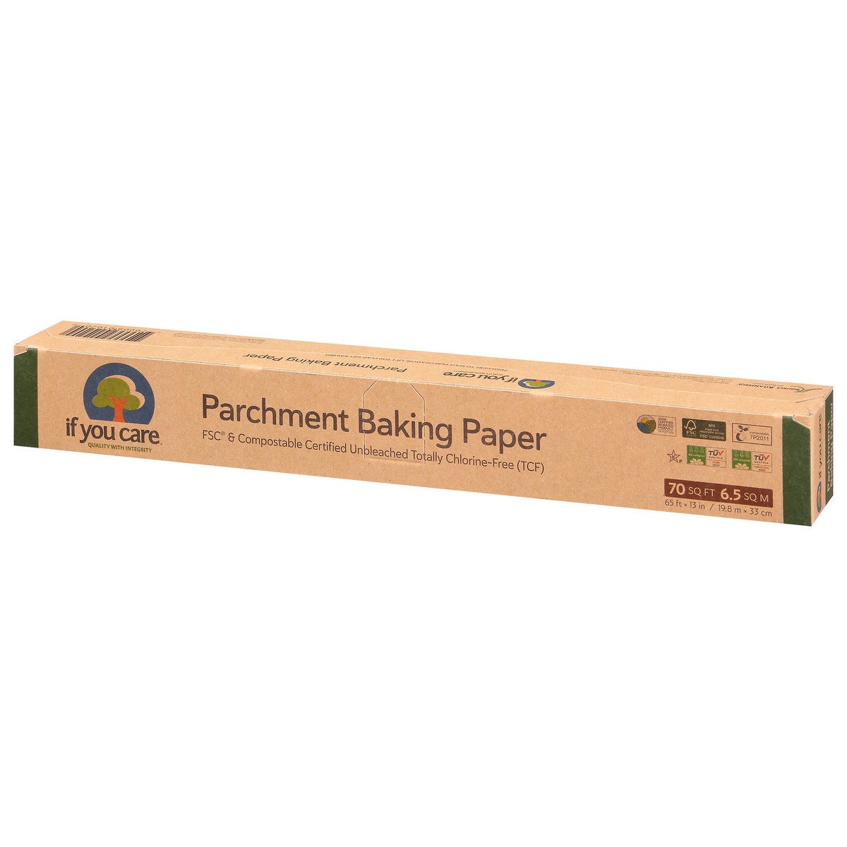 slide 9 of 12, If You Care 70 Square Feet Parchment Baking Paper 1 ea, 1 ct