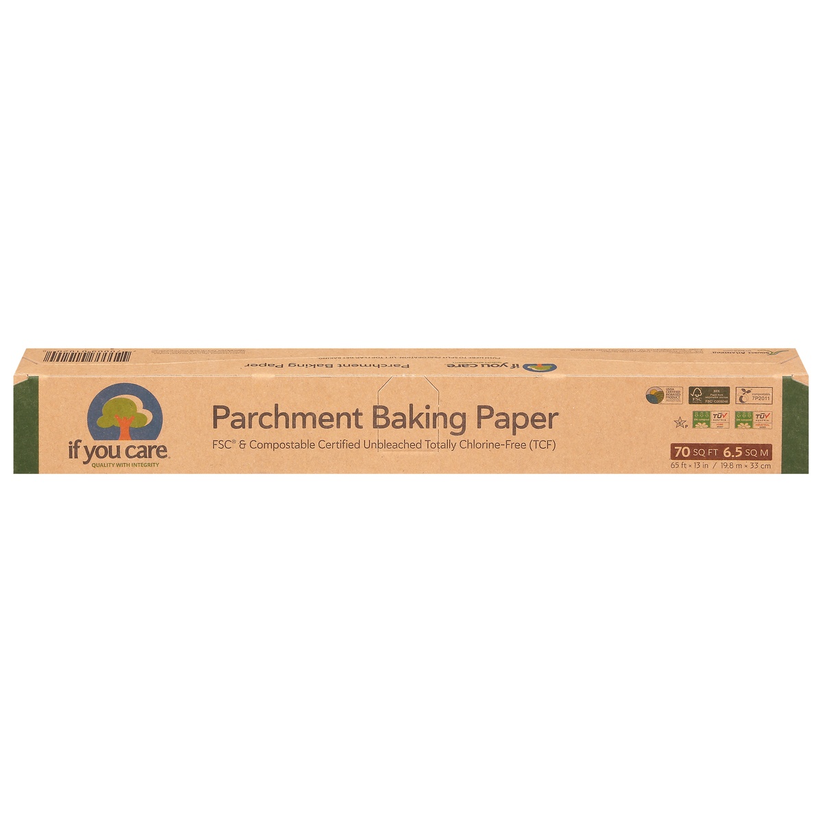 slide 1 of 1, If You Care Parchment Baking Paper, 70 sq ft