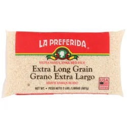 La Preferida Extra Long Grain Extra Fancy Enriched Rice - 32 oz