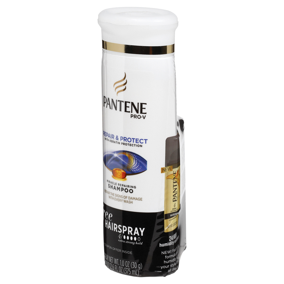 slide 2 of 6, Pantene Pro-V Repair Protect Miracle Repairing Shampoo, 12.6 fl oz