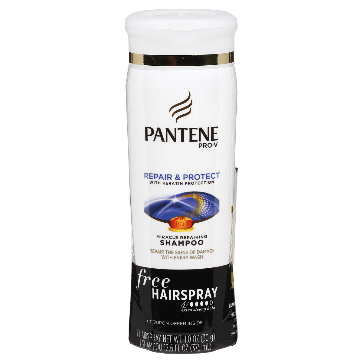 slide 1 of 6, Pantene Pro-V Repair Protect Miracle Repairing Shampoo, 12.6 fl oz