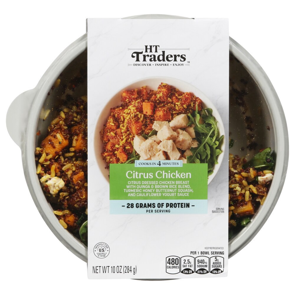 slide 2 of 2, HT Traders™ Citrus Chicken Bowl, 10 oz