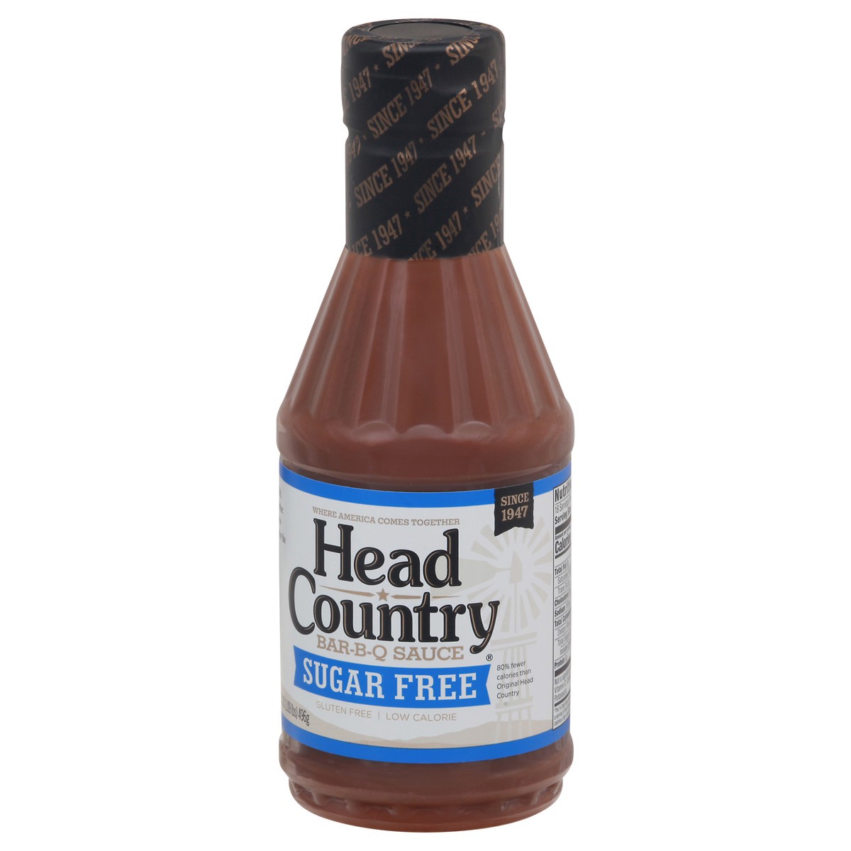 slide 2 of 9, Head Country Sugar Free Mild Bar-B-Q Sauce 17.5 oz, 17.5 oz