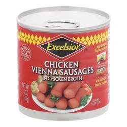 Excelsior Chicken Vienna Sausages
