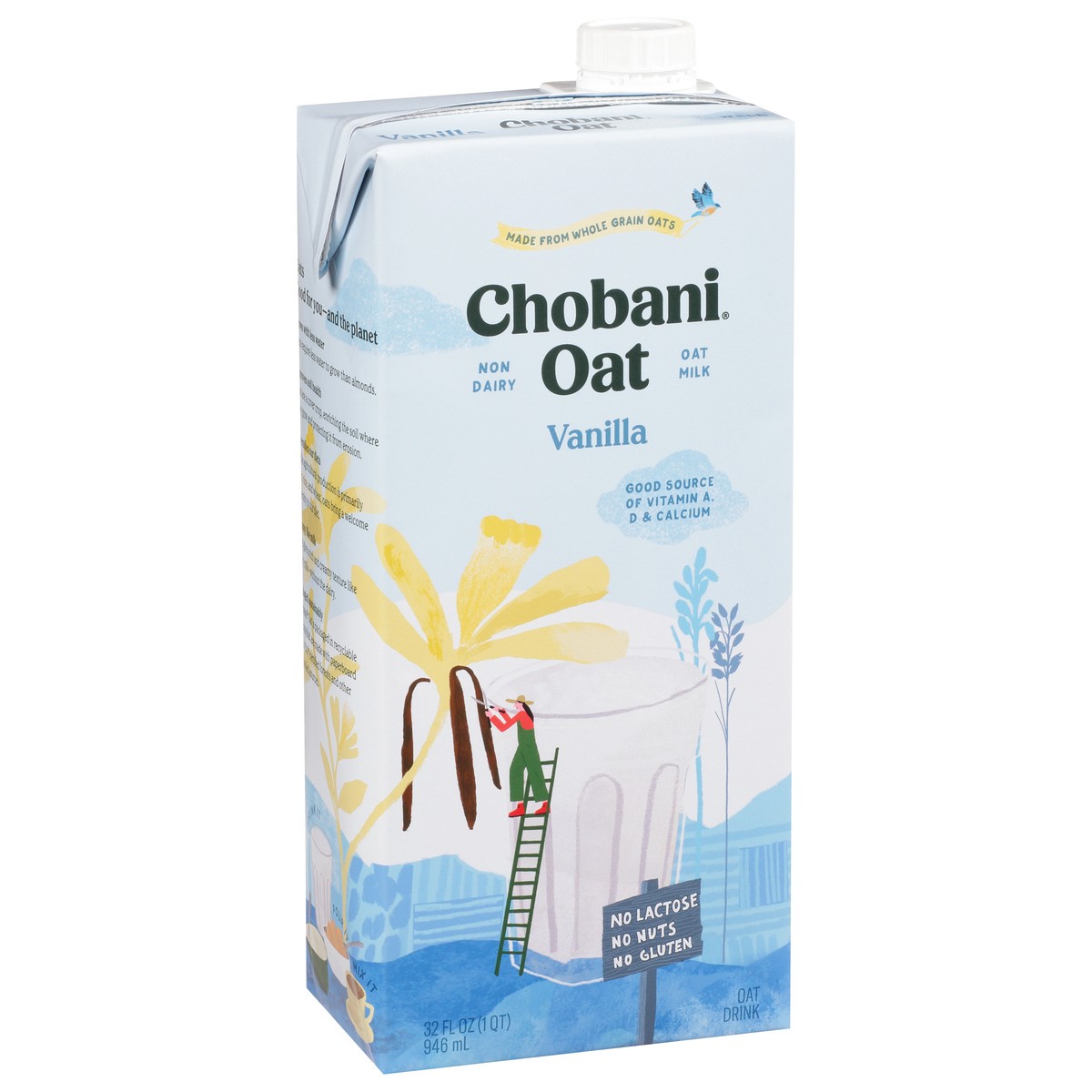 slide 13 of 13, Chobani Vanilla Oat Milk, 32 fl oz