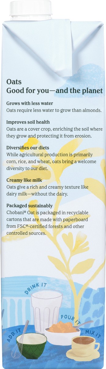 slide 5 of 13, Chobani Vanilla Oat Milk, 32 fl oz