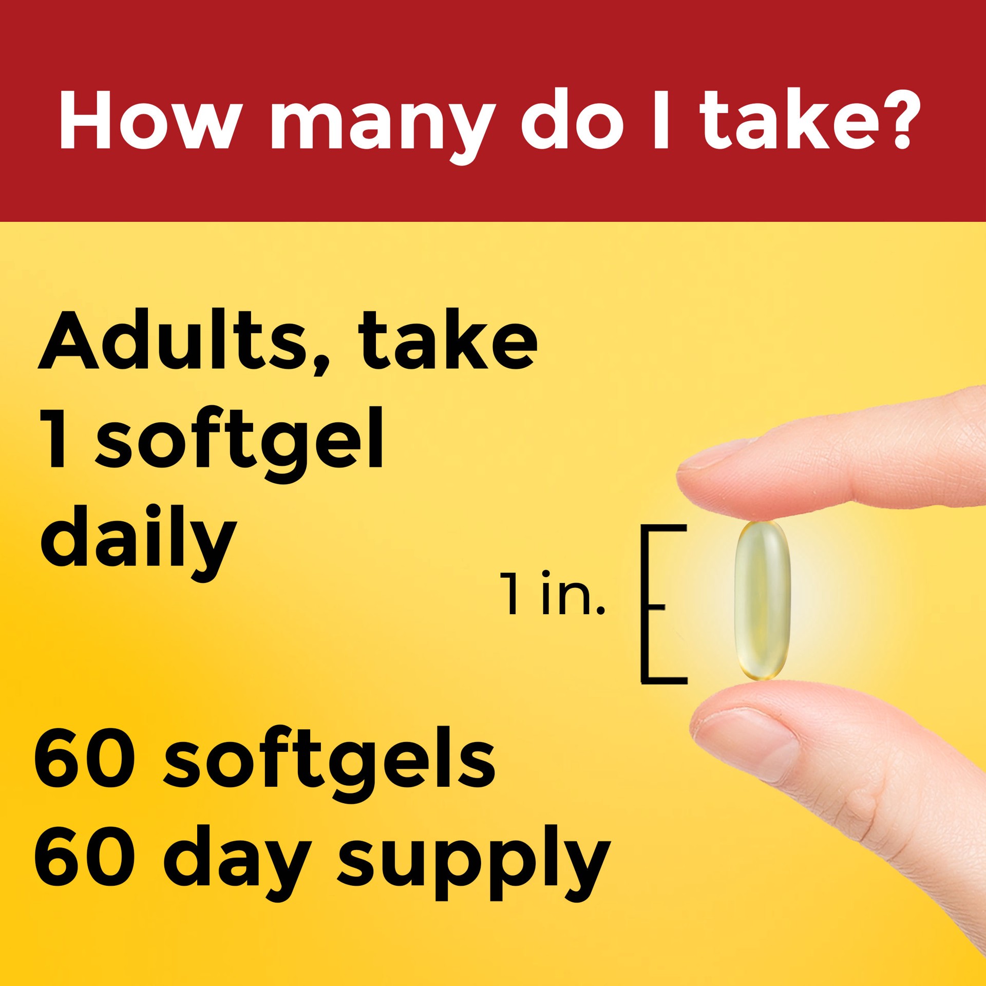 slide 5 of 7, Nature Made Omega 3 Fish Oil and Algae Oil Supplements, 1200mg, Omega 3 Supplement for Heart, Brain and Eyes Support, One Per Day, 60 Softgels, 60 ct